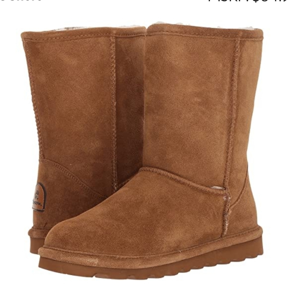 BearPaw Elle Hickory Short Boots sz 6 - Picture 2 of 6